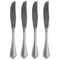 Oneida King James Silverplate Set of 4 Dessert Knives 7 7/8"